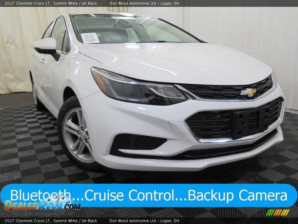 2017 Chevrolet Cruze LT Summit White / Jet Black Photo #1