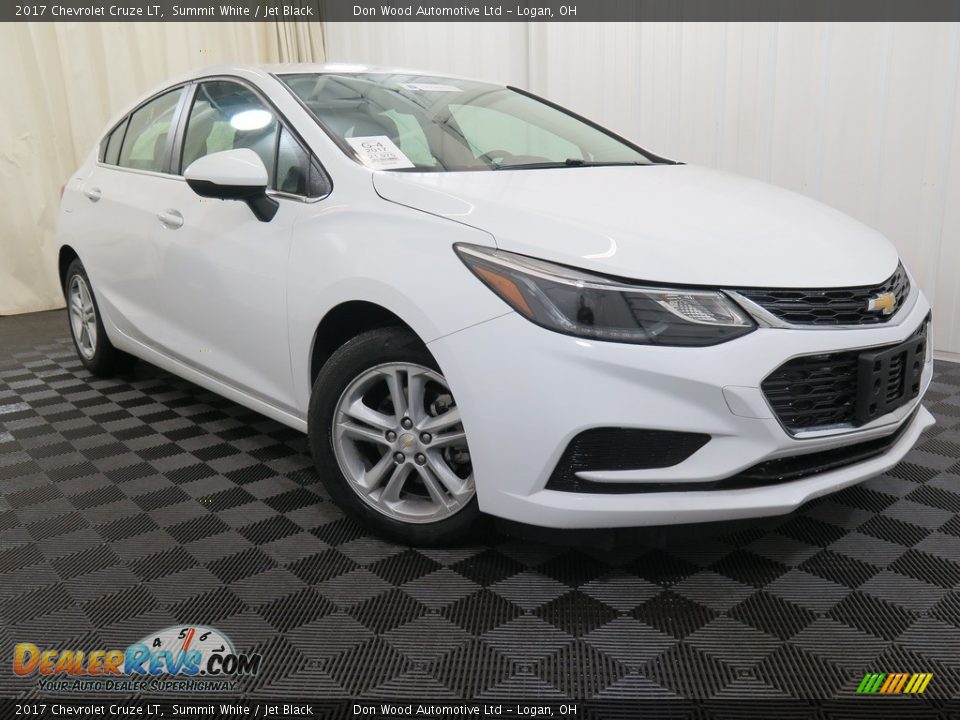 2017 Chevrolet Cruze LT Summit White / Jet Black Photo #4