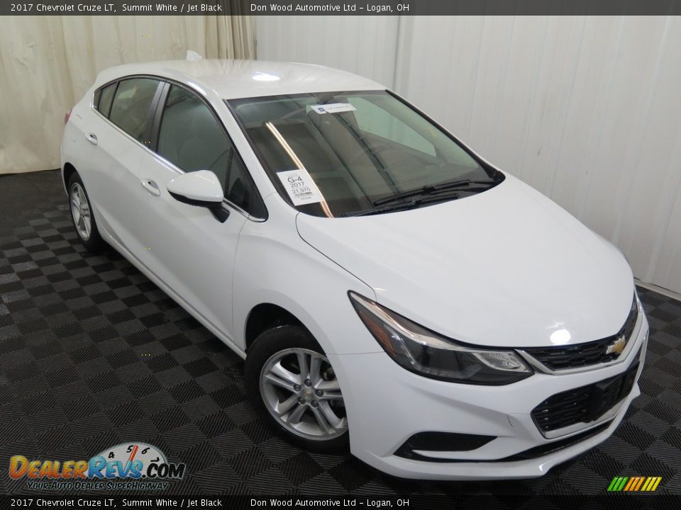 2017 Chevrolet Cruze LT Summit White / Jet Black Photo #5