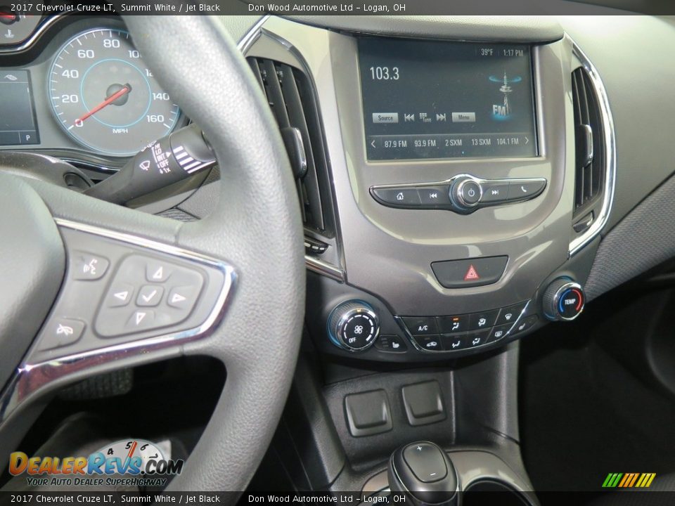 2017 Chevrolet Cruze LT Summit White / Jet Black Photo #16