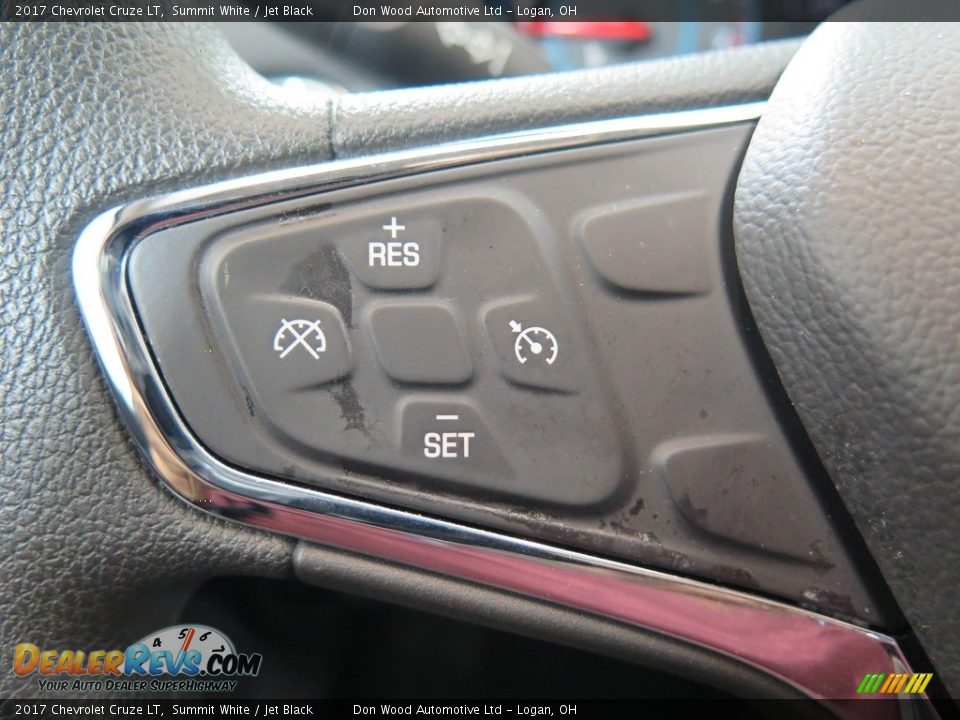 2017 Chevrolet Cruze LT Summit White / Jet Black Photo #34