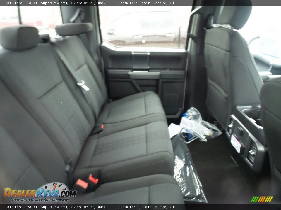 2018 Ford F150 XLT SuperCrew 4x4 Oxford White / Black Photo #6