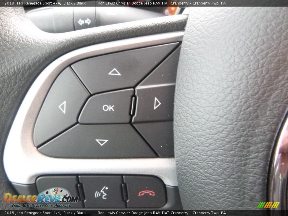 Controls of 2018 Jeep Renegade Sport 4x4 Photo #19