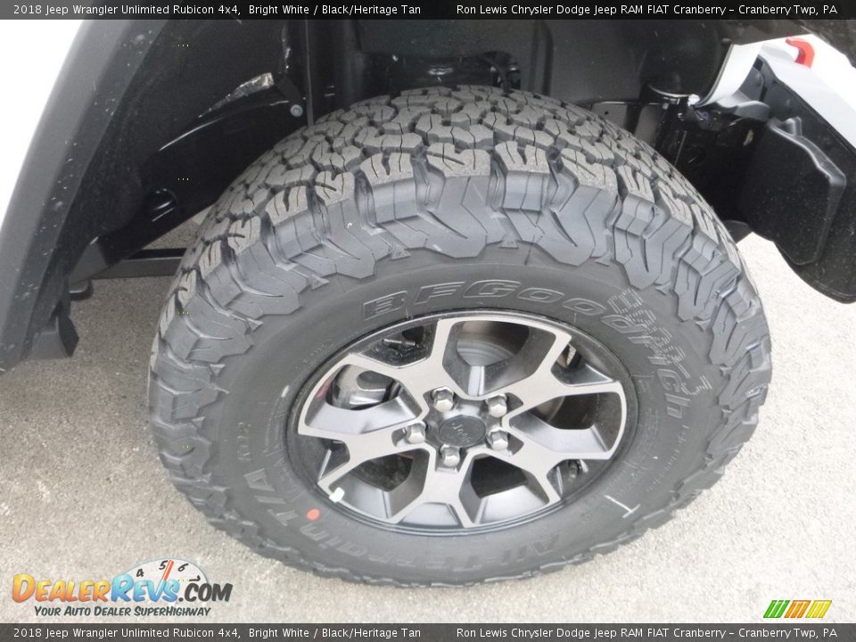 2018 Jeep Wrangler Unlimited Rubicon 4x4 Wheel Photo #9