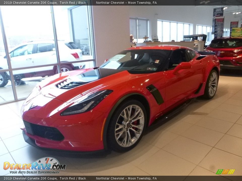 2019 Chevrolet Corvette Z06 Coupe Torch Red / Black Photo #1