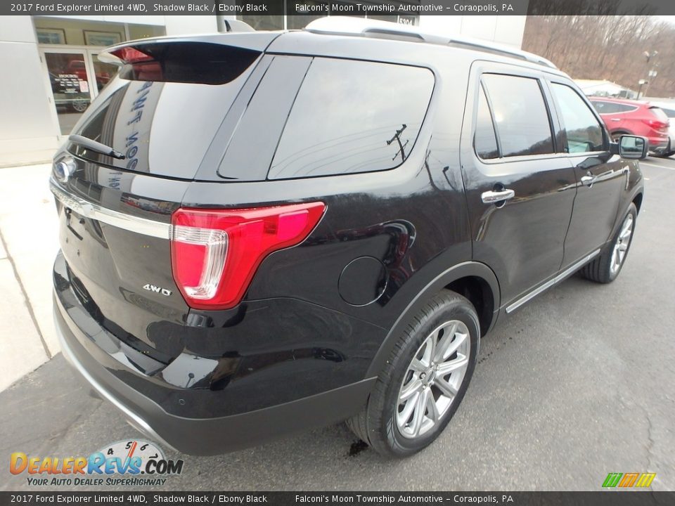 2017 Ford Explorer Limited 4WD Shadow Black / Ebony Black Photo #2