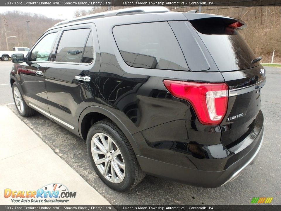 2017 Ford Explorer Limited 4WD Shadow Black / Ebony Black Photo #5
