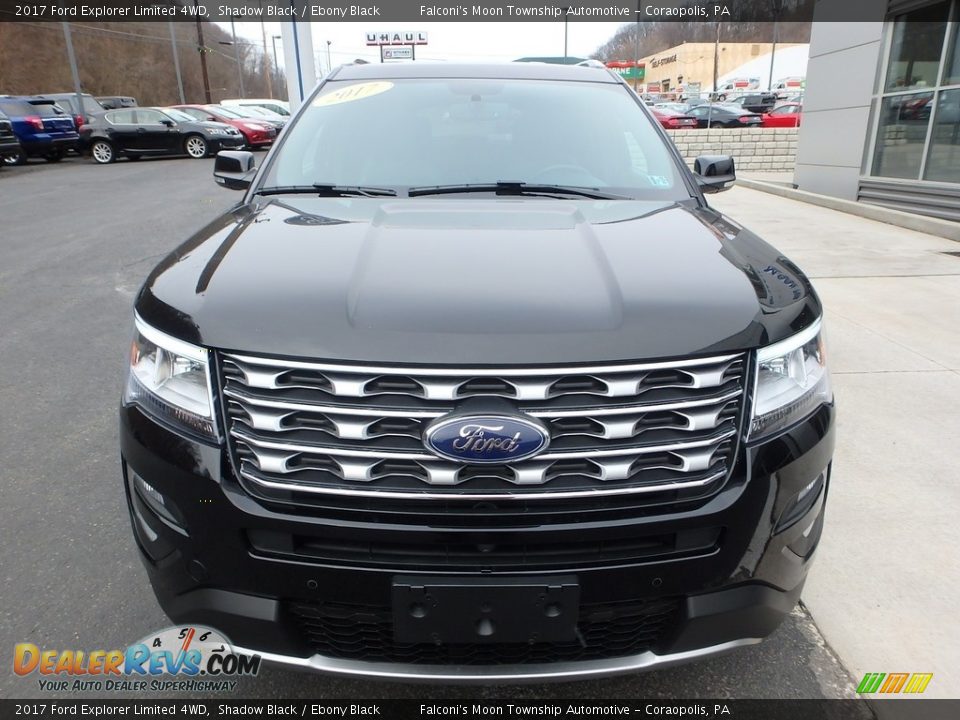 2017 Ford Explorer Limited 4WD Shadow Black / Ebony Black Photo #8
