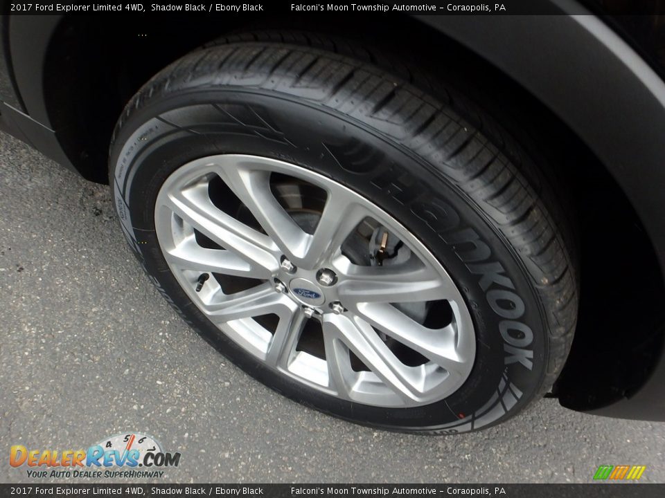 2017 Ford Explorer Limited 4WD Shadow Black / Ebony Black Photo #10