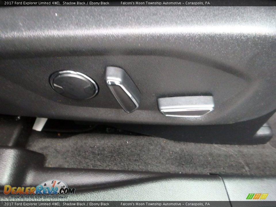 2017 Ford Explorer Limited 4WD Shadow Black / Ebony Black Photo #13