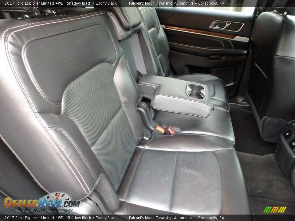 2017 Ford Explorer Limited 4WD Shadow Black / Ebony Black Photo #15