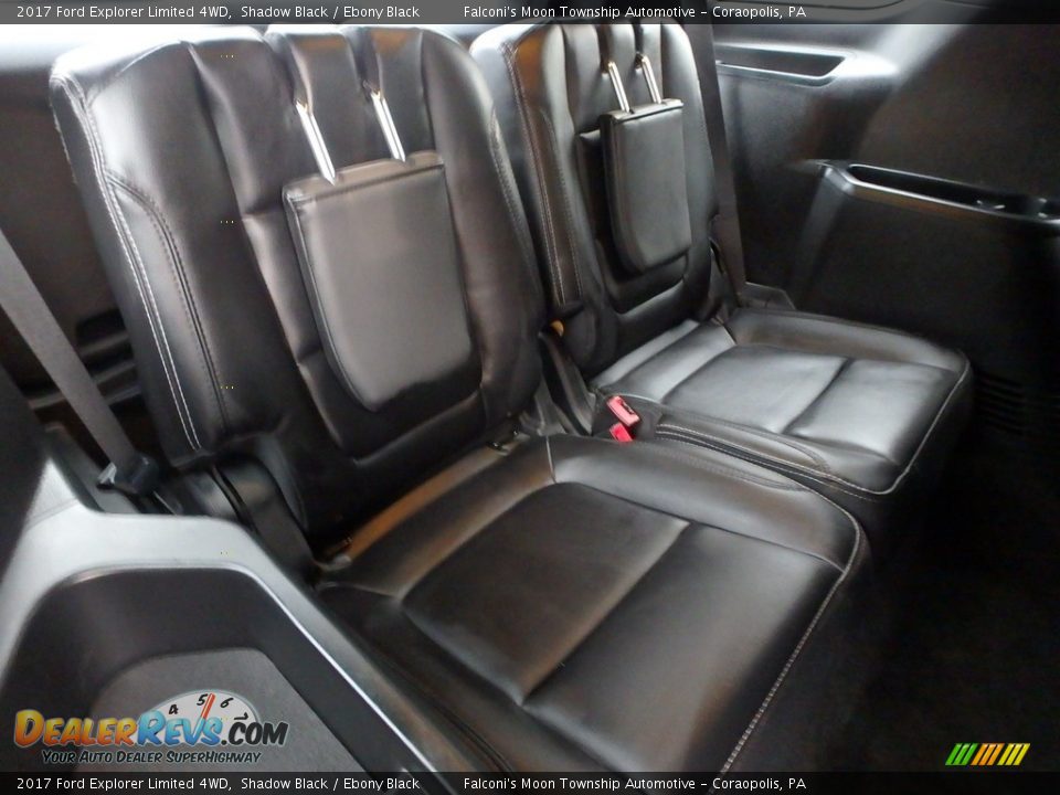 2017 Ford Explorer Limited 4WD Shadow Black / Ebony Black Photo #16