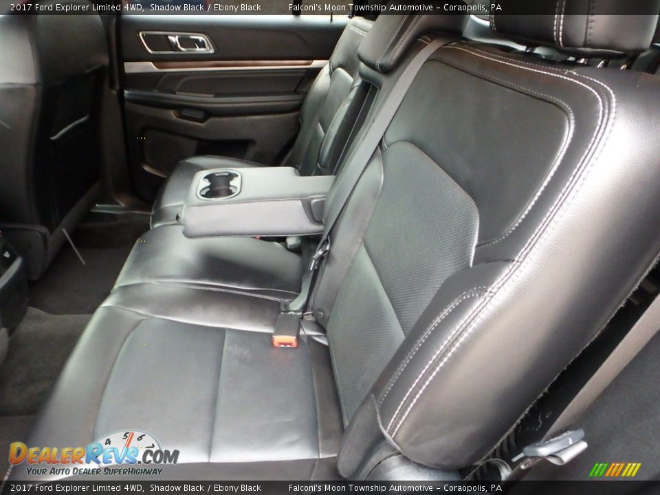 2017 Ford Explorer Limited 4WD Shadow Black / Ebony Black Photo #18