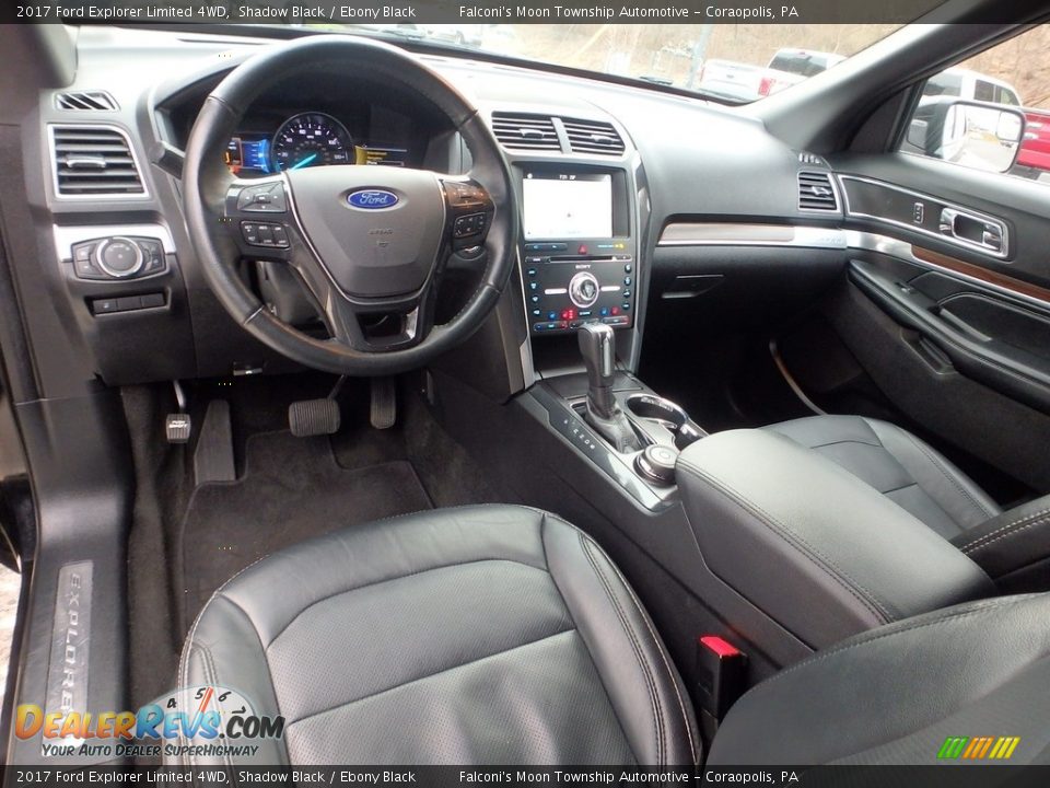 2017 Ford Explorer Limited 4WD Shadow Black / Ebony Black Photo #19