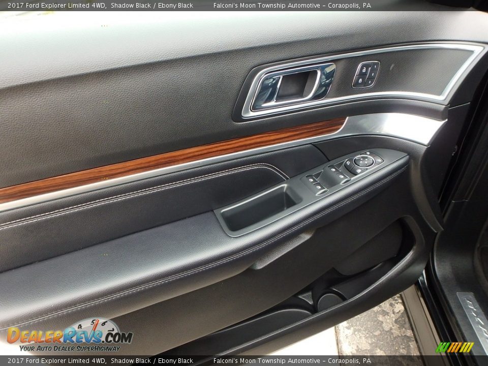 2017 Ford Explorer Limited 4WD Shadow Black / Ebony Black Photo #20