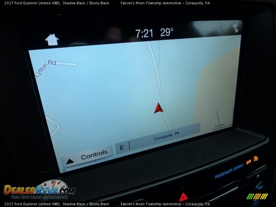 2017 Ford Explorer Limited 4WD Shadow Black / Ebony Black Photo #21