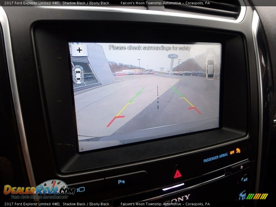 2017 Ford Explorer Limited 4WD Shadow Black / Ebony Black Photo #25