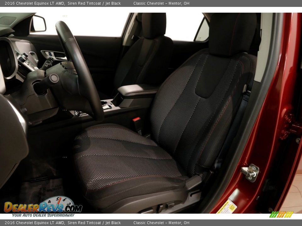 2016 Chevrolet Equinox LT AWD Siren Red Tintcoat / Jet Black Photo #5