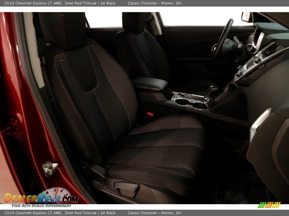 2016 Chevrolet Equinox LT AWD Siren Red Tintcoat / Jet Black Photo #12