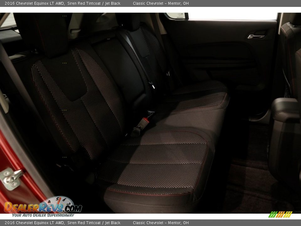 2016 Chevrolet Equinox LT AWD Siren Red Tintcoat / Jet Black Photo #13