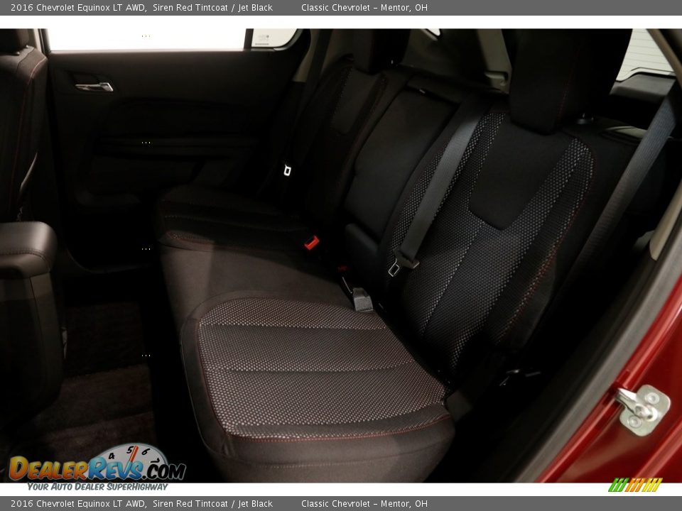 2016 Chevrolet Equinox LT AWD Siren Red Tintcoat / Jet Black Photo #14