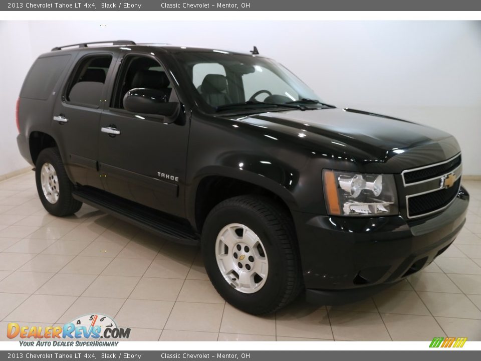 2013 Chevrolet Tahoe LT 4x4 Black / Ebony Photo #1