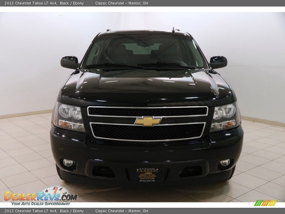 2013 Chevrolet Tahoe LT 4x4 Black / Ebony Photo #2