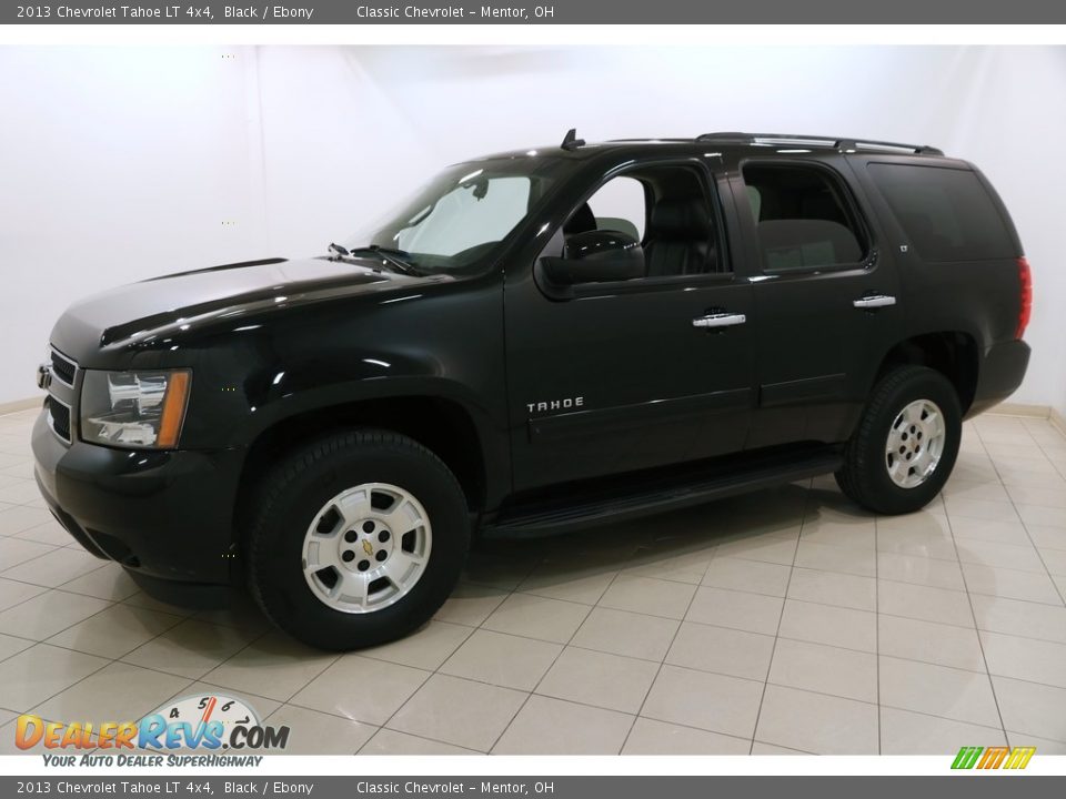 2013 Chevrolet Tahoe LT 4x4 Black / Ebony Photo #3