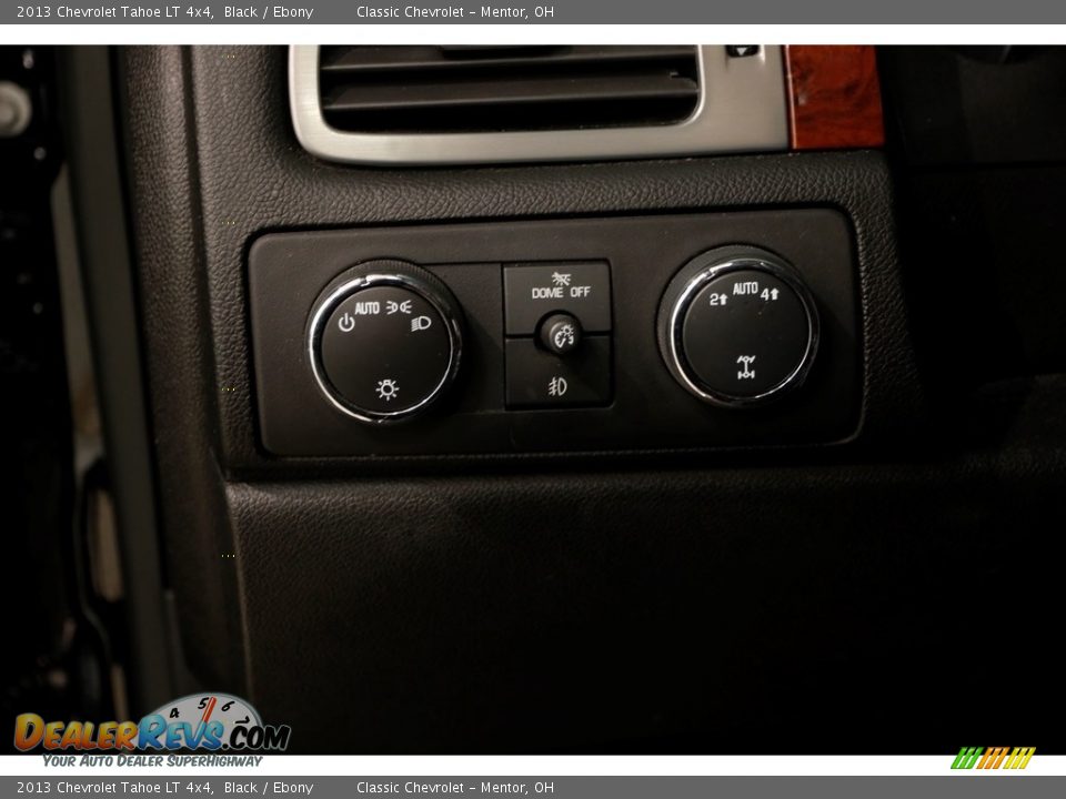 2013 Chevrolet Tahoe LT 4x4 Black / Ebony Photo #6