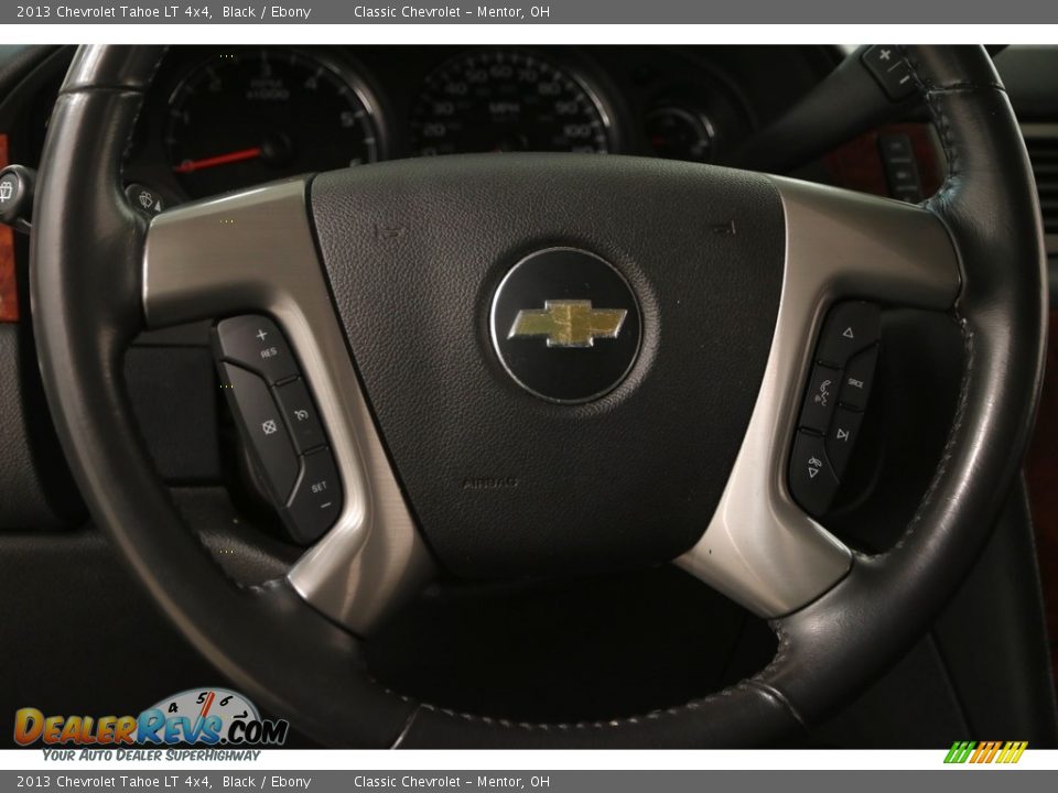 2013 Chevrolet Tahoe LT 4x4 Black / Ebony Photo #8