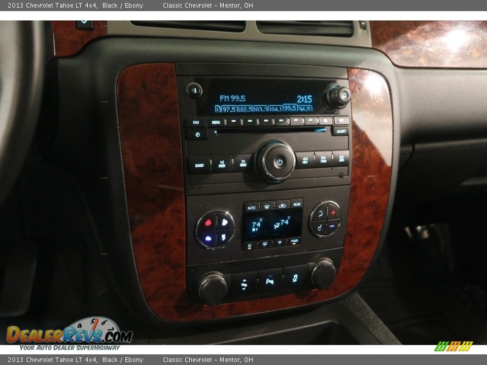2013 Chevrolet Tahoe LT 4x4 Black / Ebony Photo #10
