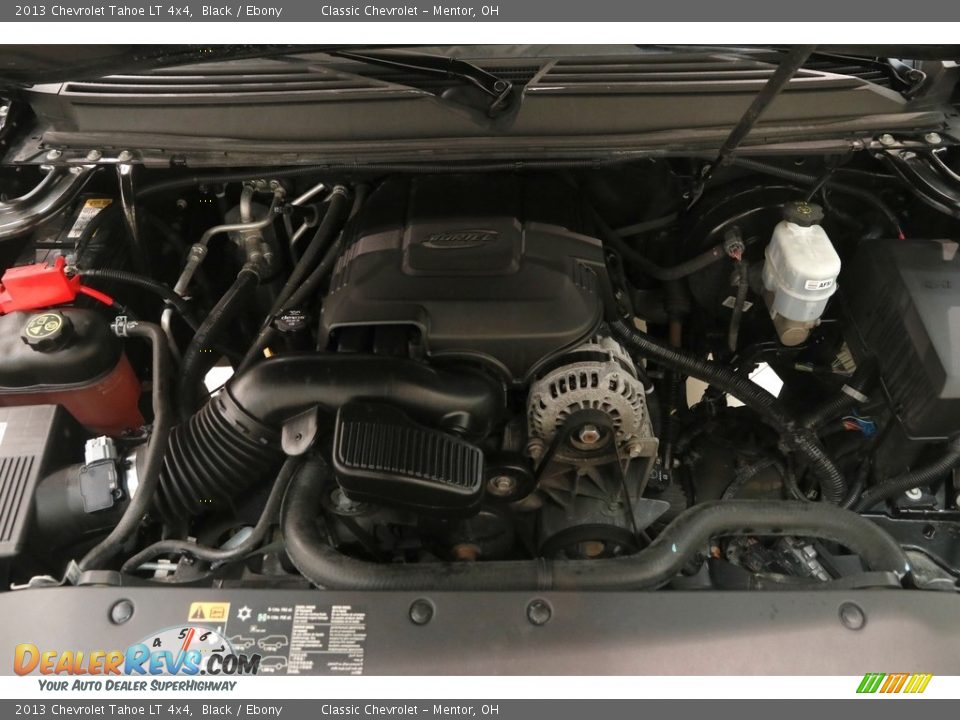 2013 Chevrolet Tahoe LT 4x4 Black / Ebony Photo #17