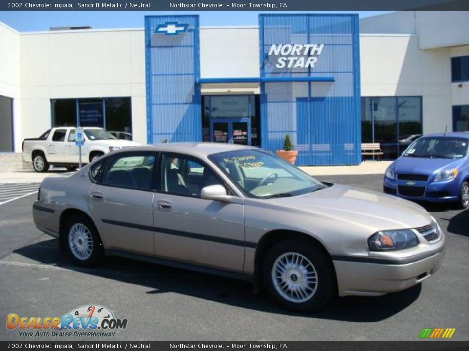 2002 Chevrolet Impala Sandrift Metallic / Neutral Photo #1