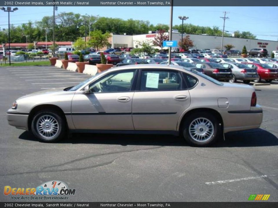 2002 Chevrolet Impala Sandrift Metallic / Neutral Photo #6