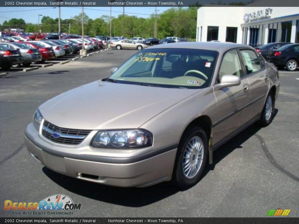 2002 Chevrolet Impala Sandrift Metallic / Neutral Photo #7