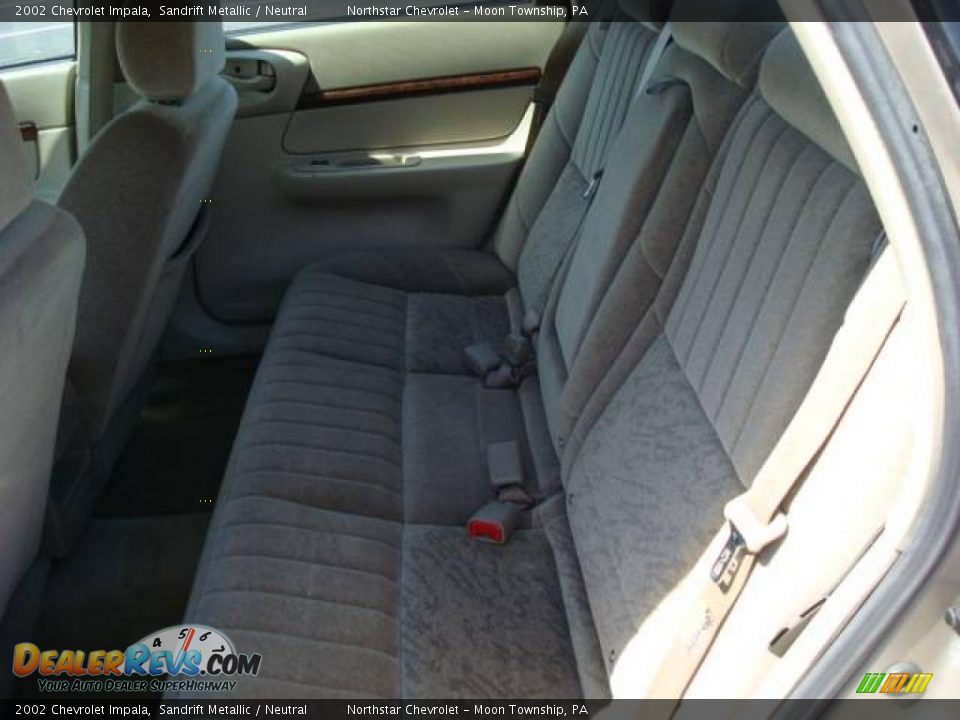 2002 Chevrolet Impala Sandrift Metallic / Neutral Photo #11