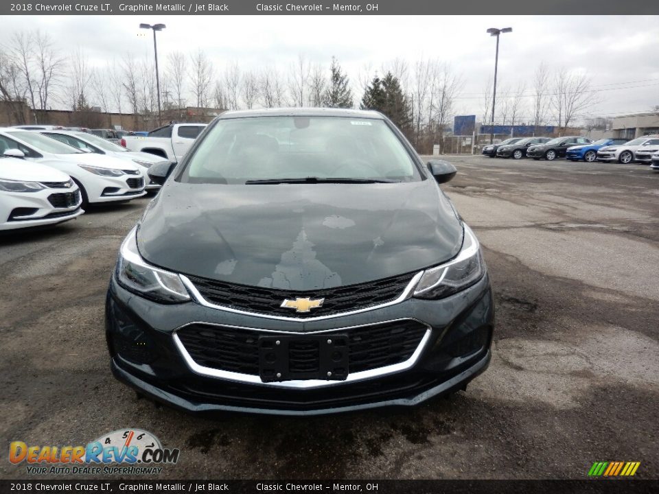 2018 Chevrolet Cruze LT Graphite Metallic / Jet Black Photo #2