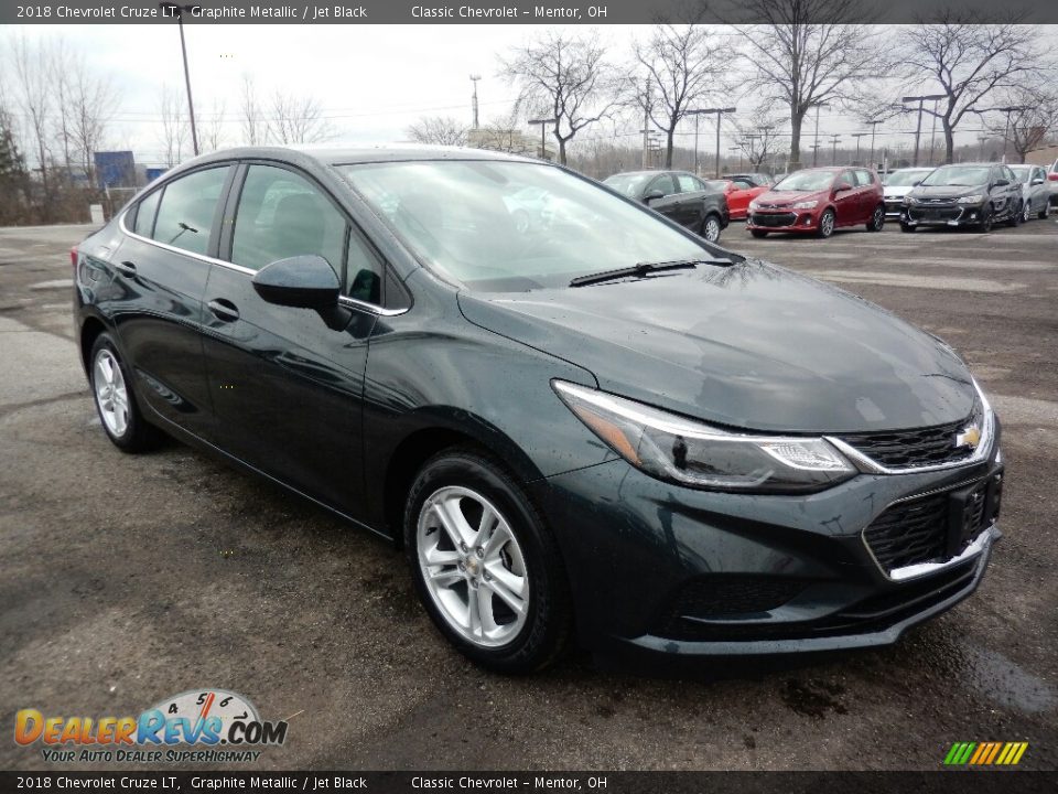 2018 Chevrolet Cruze LT Graphite Metallic / Jet Black Photo #3