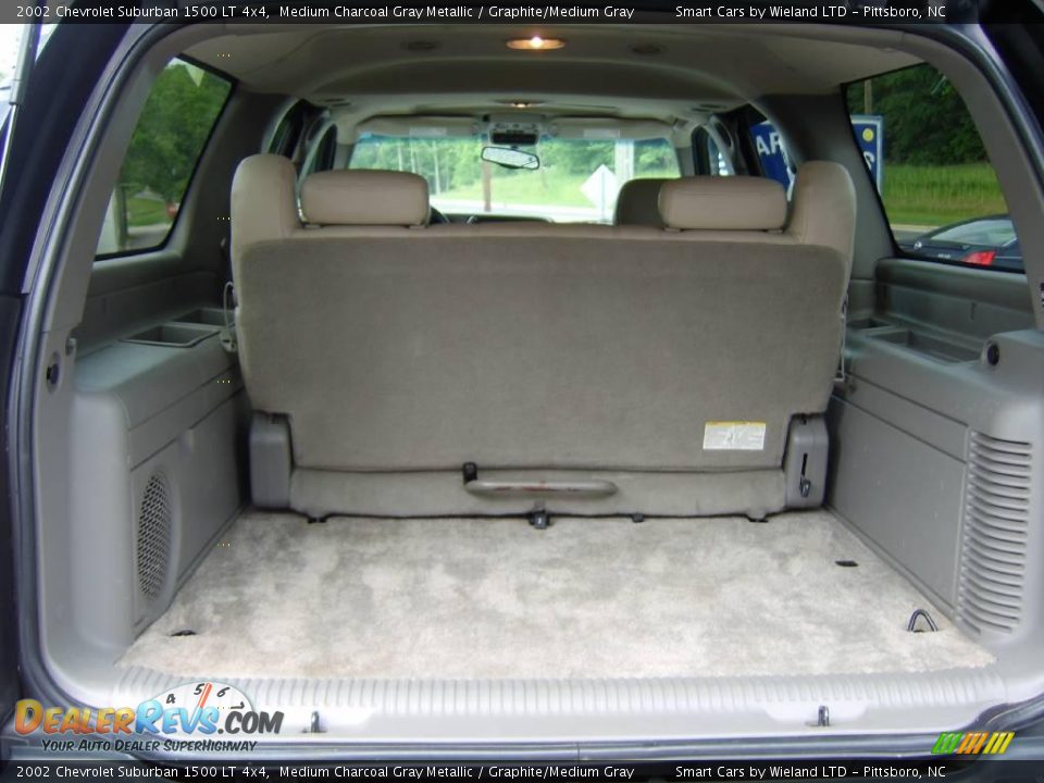 2002 Chevrolet Suburban 1500 LT 4x4 Medium Charcoal Gray Metallic / Graphite/Medium Gray Photo #11