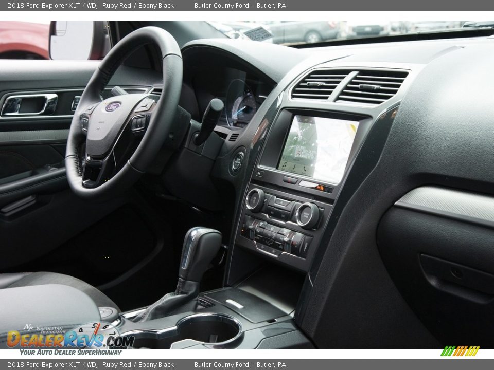 2018 Ford Explorer XLT 4WD Ruby Red / Ebony Black Photo #9
