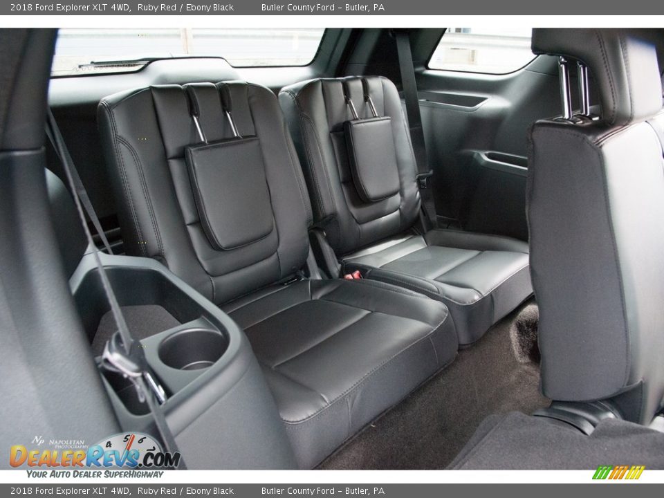2018 Ford Explorer XLT 4WD Ruby Red / Ebony Black Photo #11