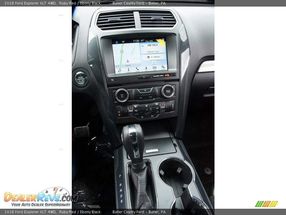 2018 Ford Explorer XLT 4WD Ruby Red / Ebony Black Photo #15