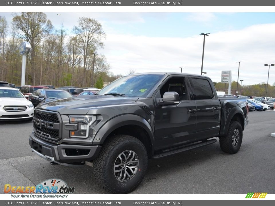 2018 Ford F150 SVT Raptor SuperCrew 4x4 Magnetic / Raptor Black Photo #3
