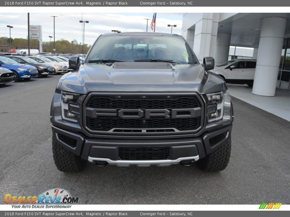 2018 Ford F150 SVT Raptor SuperCrew 4x4 Magnetic / Raptor Black Photo #4