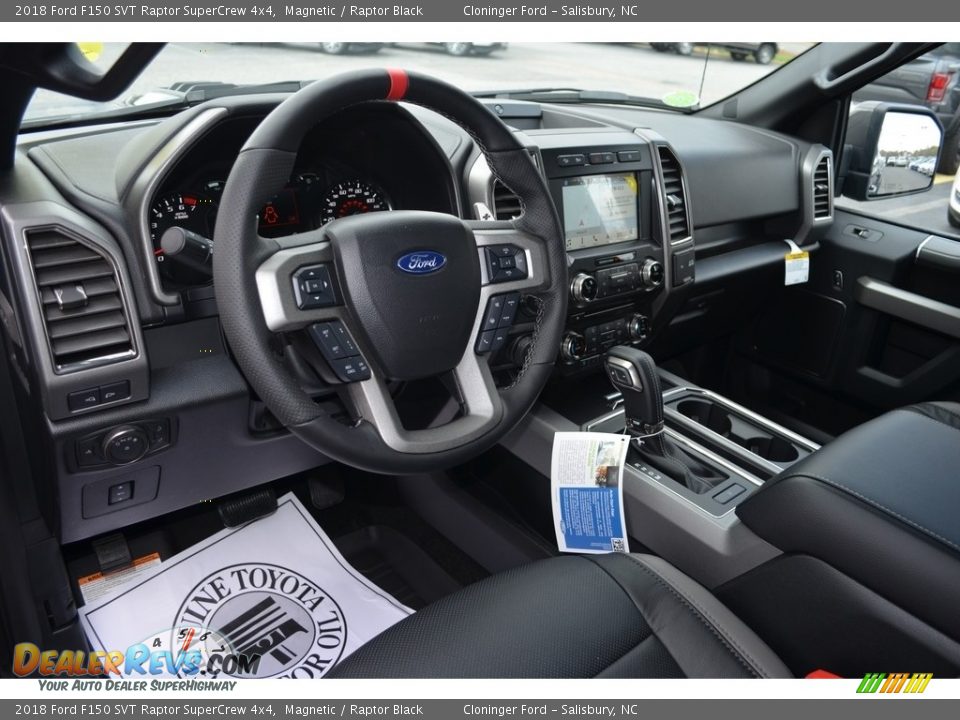 2018 Ford F150 SVT Raptor SuperCrew 4x4 Magnetic / Raptor Black Photo #9