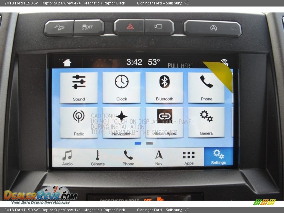 2018 Ford F150 SVT Raptor SuperCrew 4x4 Magnetic / Raptor Black Photo #13