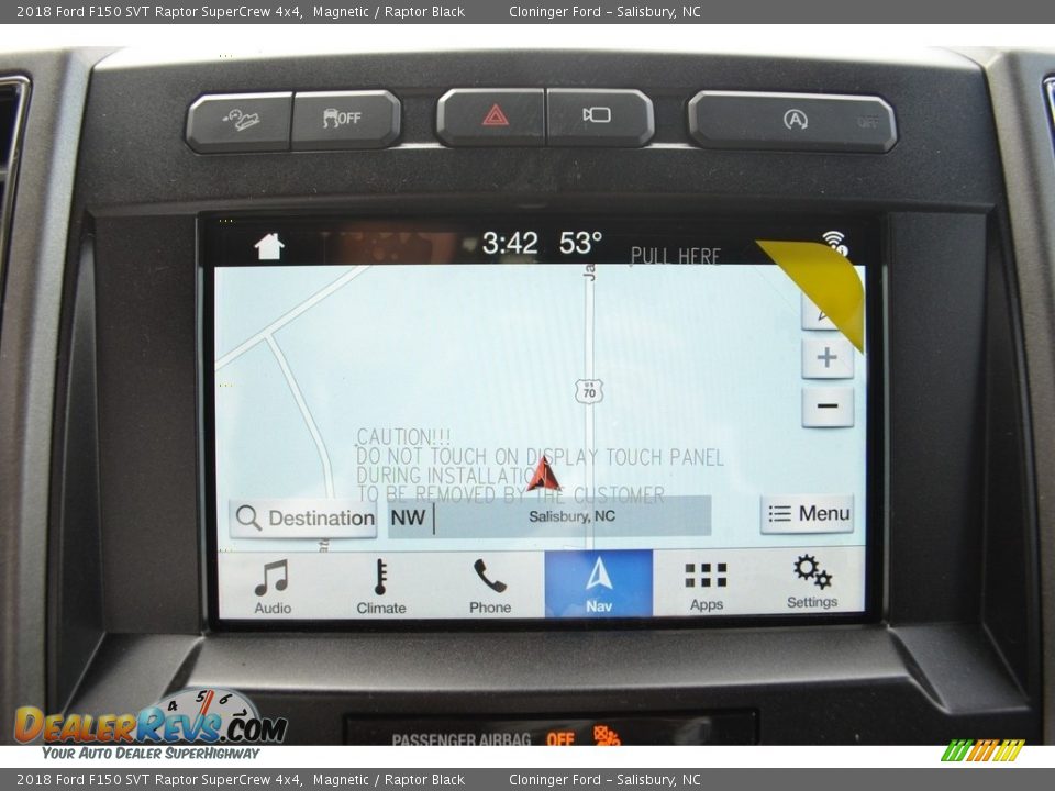 2018 Ford F150 SVT Raptor SuperCrew 4x4 Magnetic / Raptor Black Photo #15