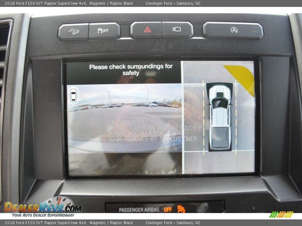 2018 Ford F150 SVT Raptor SuperCrew 4x4 Magnetic / Raptor Black Photo #16