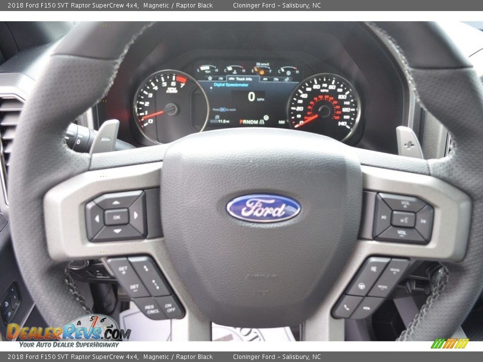 2018 Ford F150 SVT Raptor SuperCrew 4x4 Magnetic / Raptor Black Photo #21