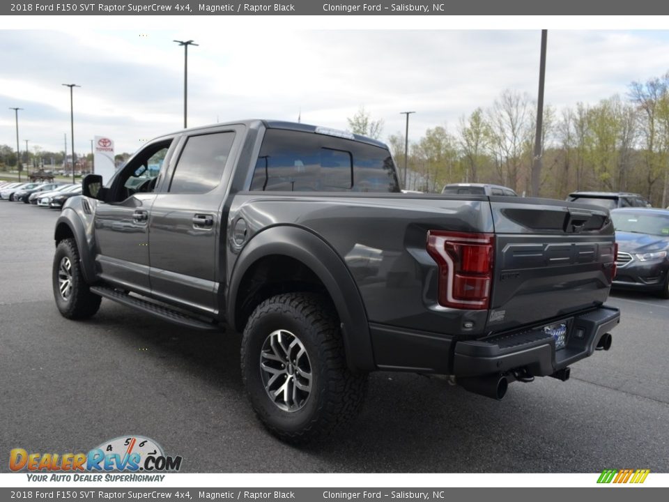 2018 Ford F150 SVT Raptor SuperCrew 4x4 Magnetic / Raptor Black Photo #26